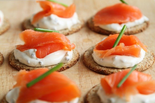 smoked salmon