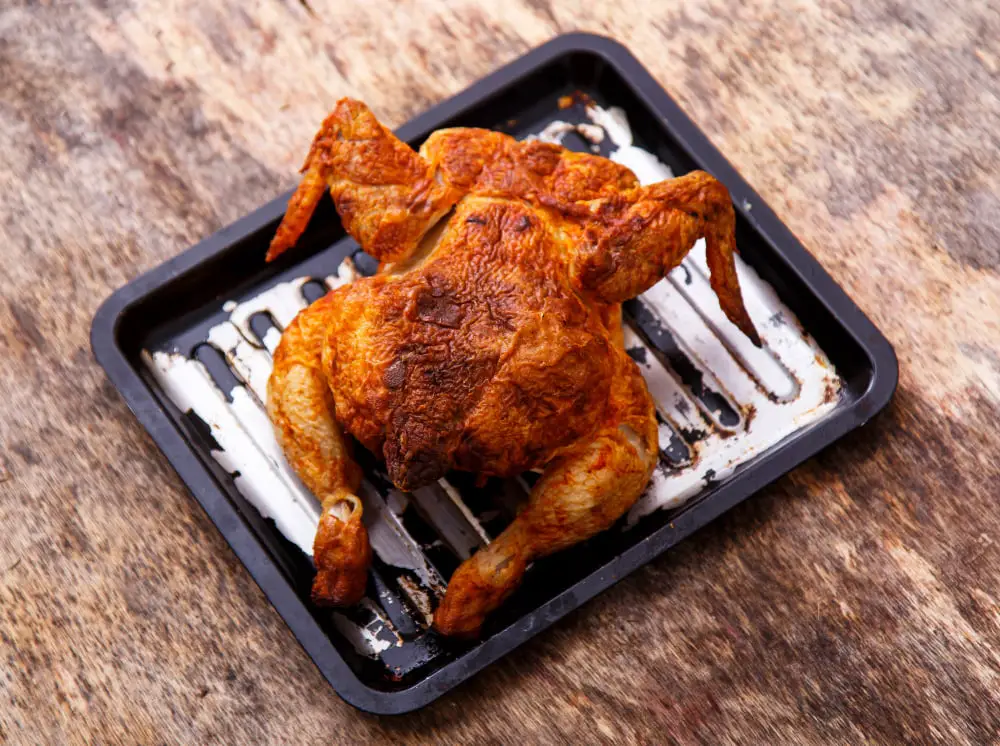 Crispy Smoked Spatchcock Chicken