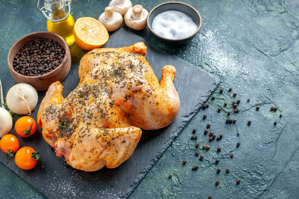 Seasoning Smoked Spatchcock Chicken