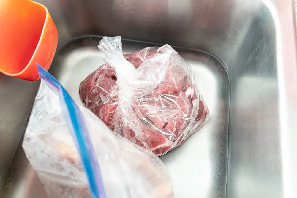 Thawing Meat