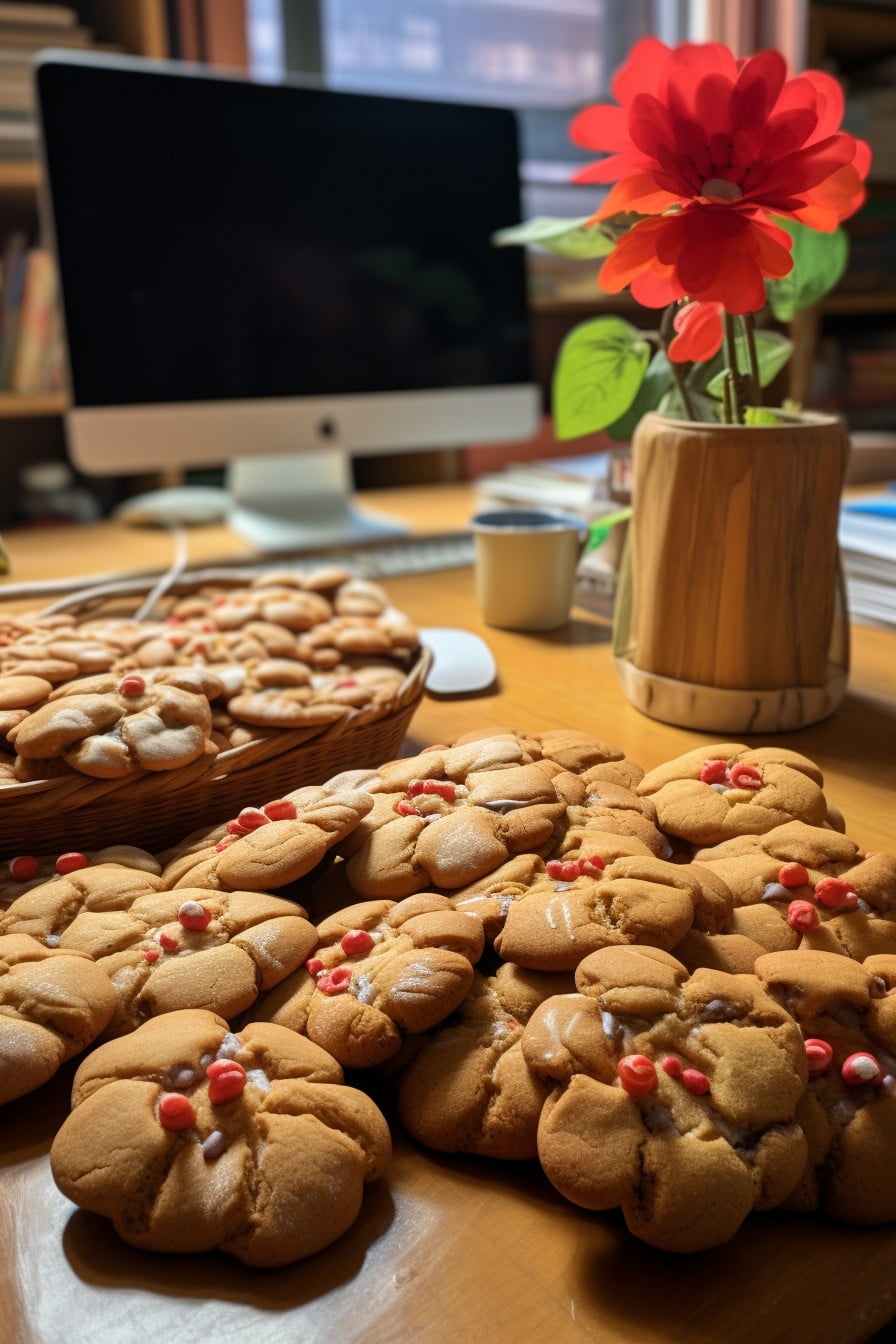 apple shaped cookies