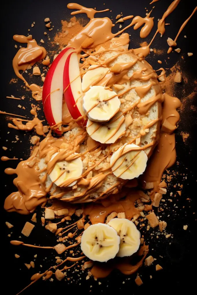banana with peanut butter