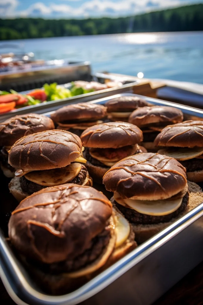 batch cooked sliders