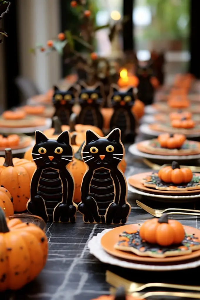 black cat cookies