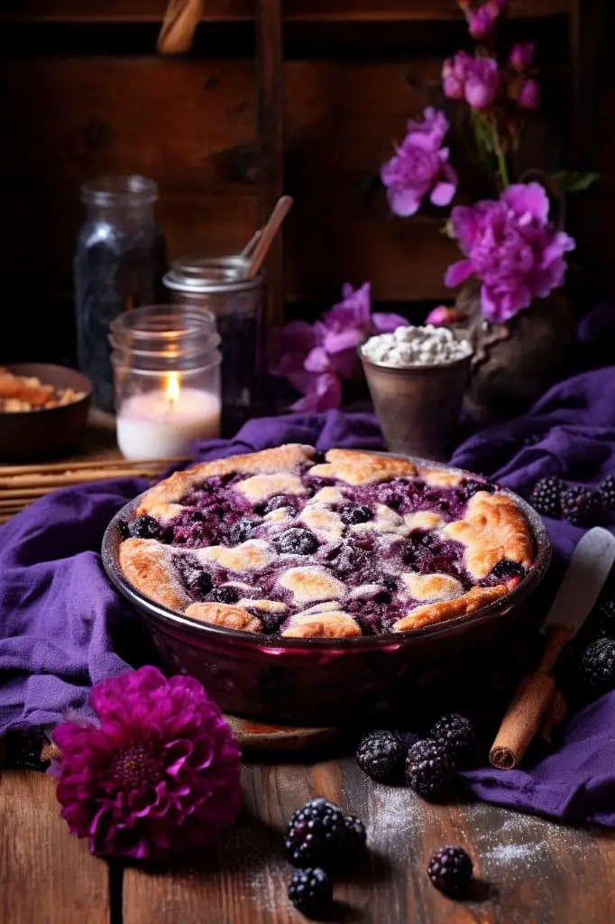 blackberry cobbler