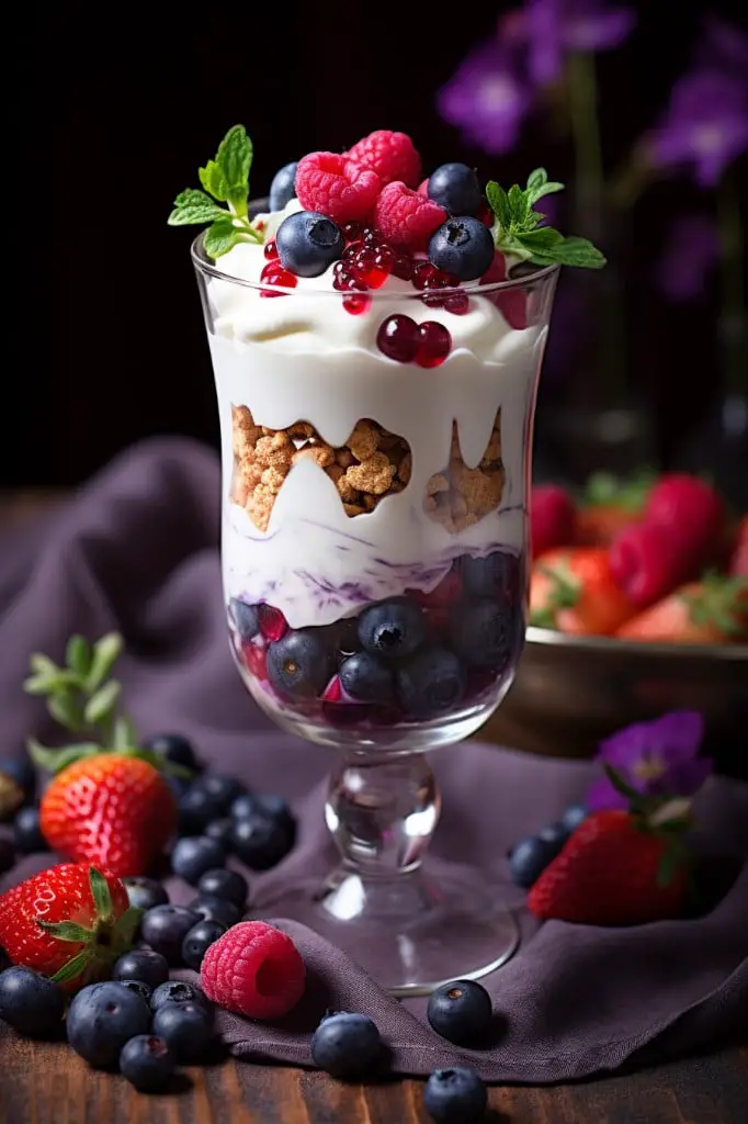 blueberry yogurt parfait
