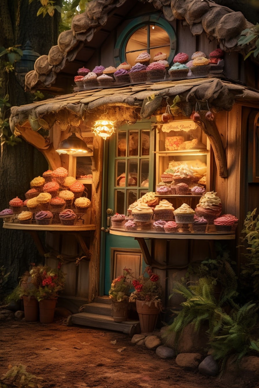 cupcake and muffin stand