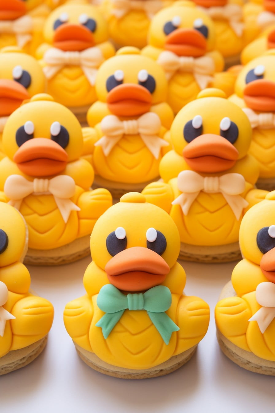 ernies rubber duckie cookies