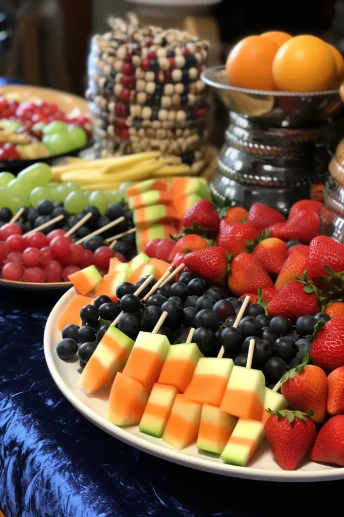 fruit kabobs