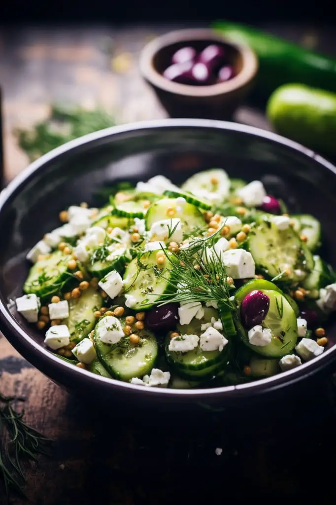 greek cucumber salad
