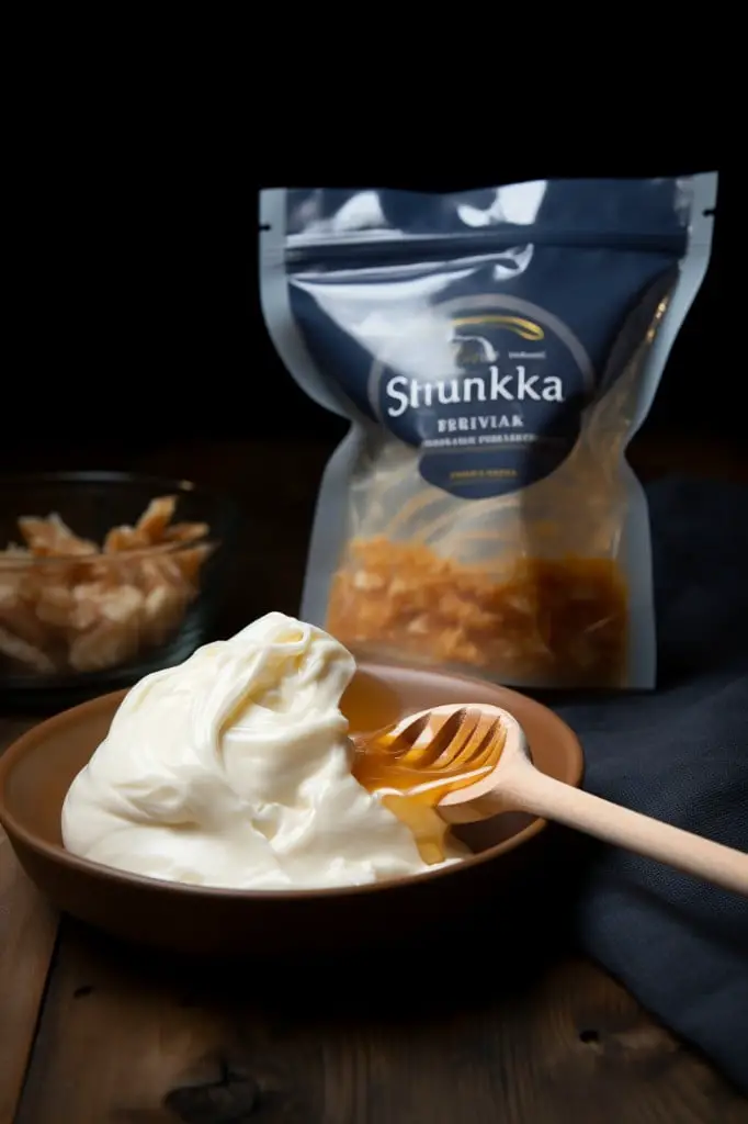 greek yogurt with honey