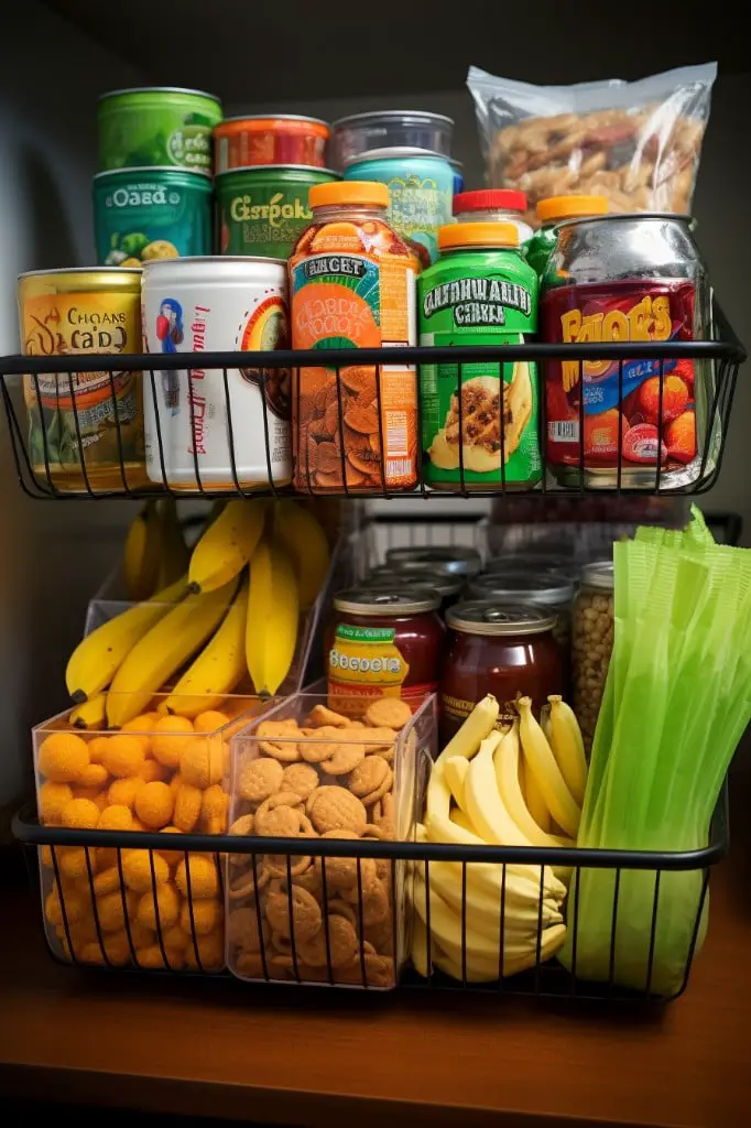 implement a pantry snack bin