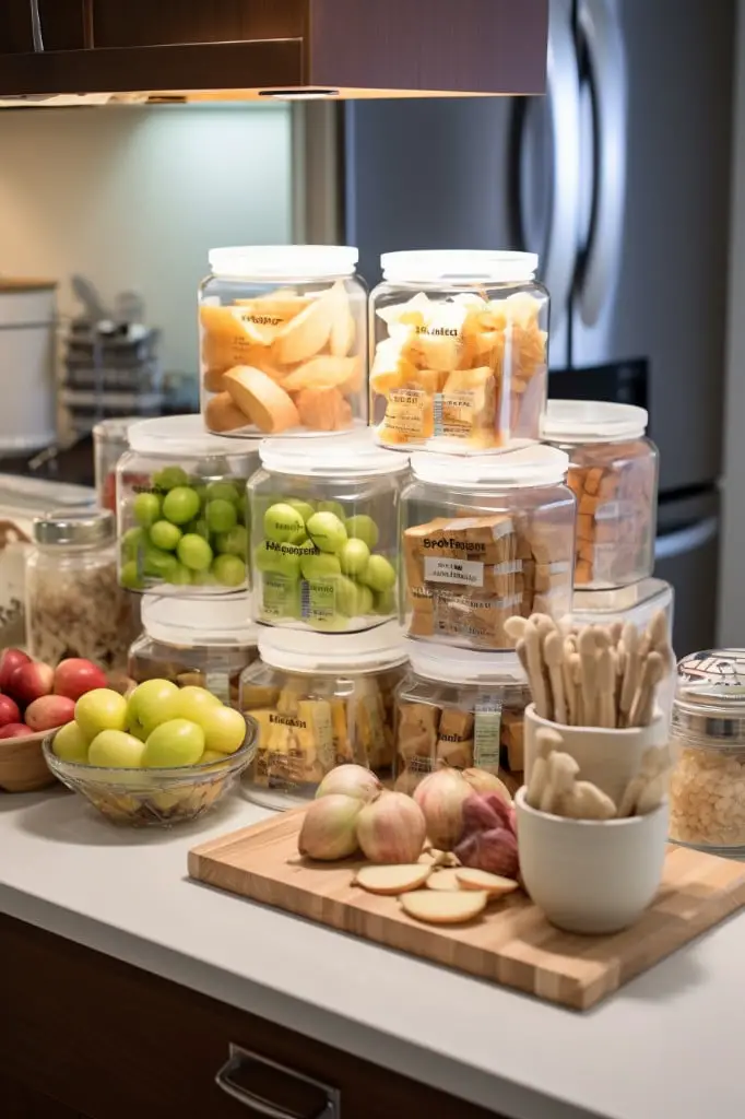 implement a snack station