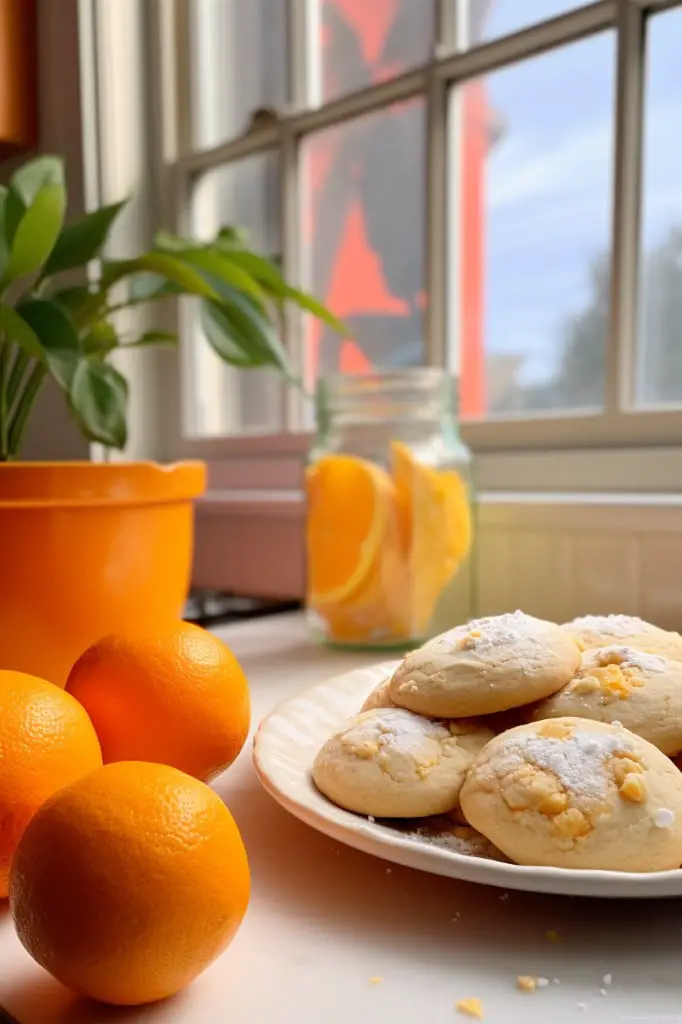 orange zest cookies