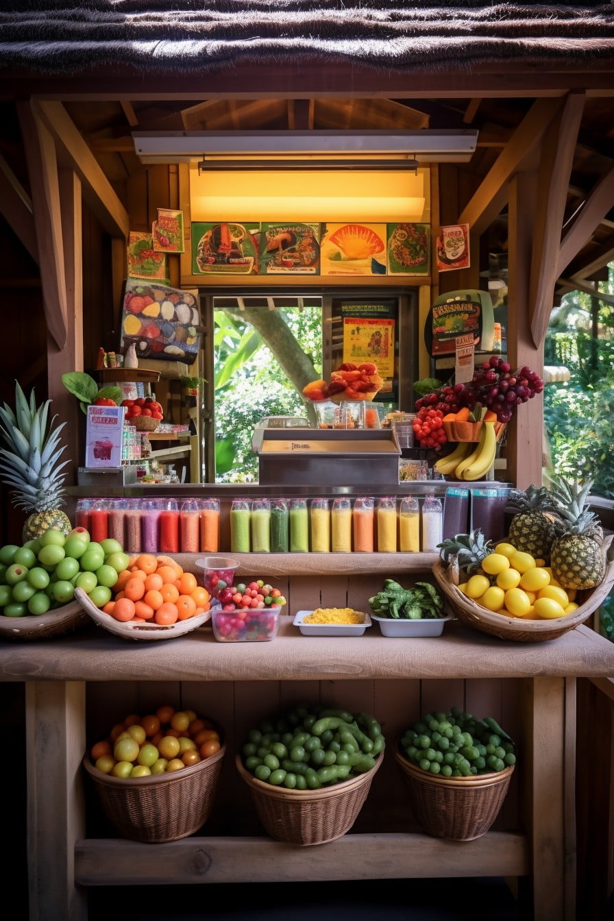 organic smoothie bar