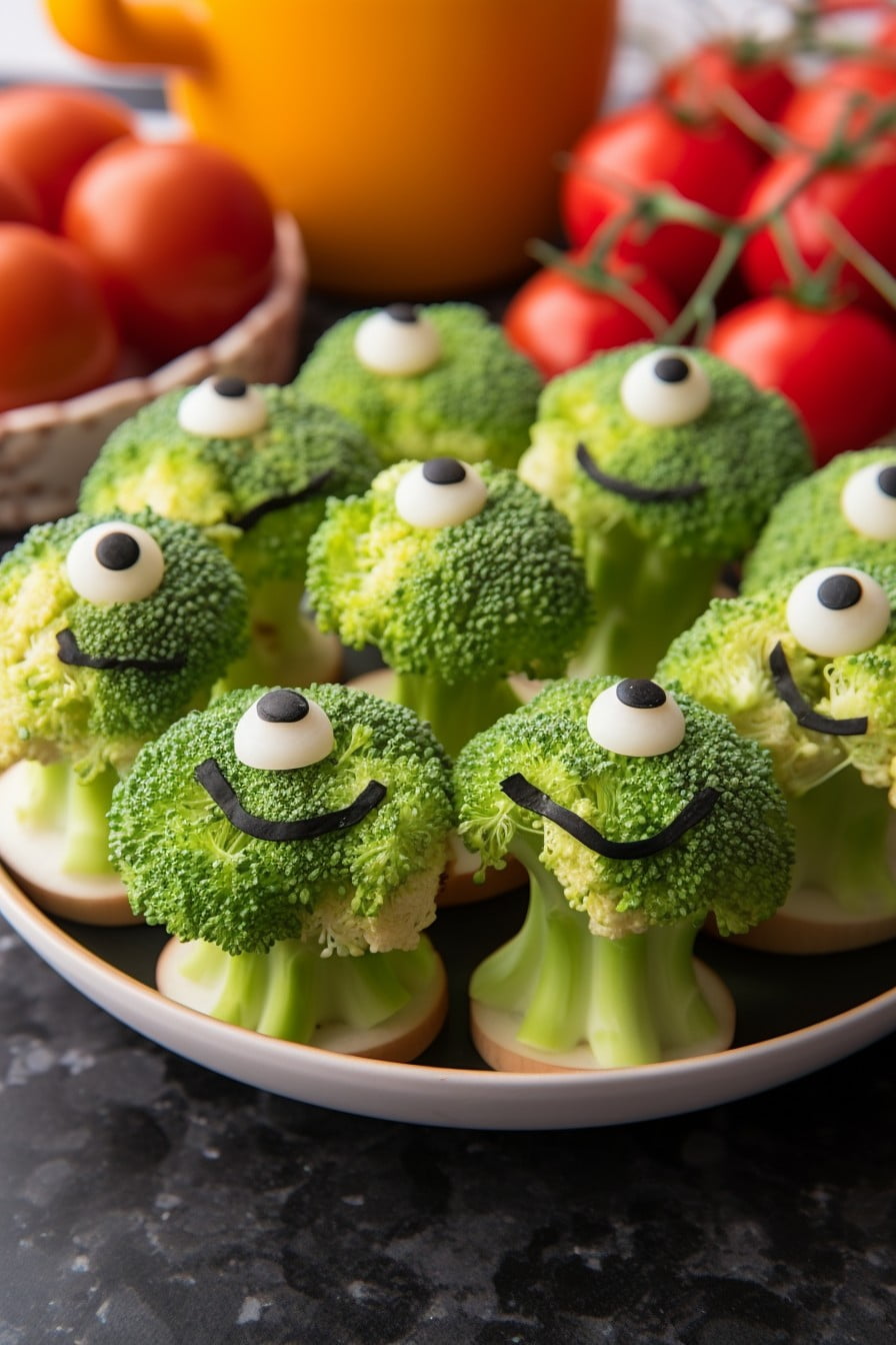 oscar the grouch broccoli bites