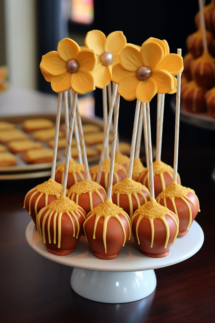 pencil shaped cake pops