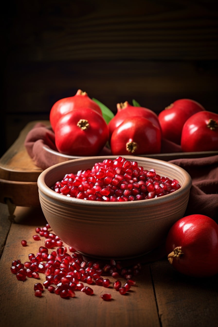 pomegranate seeds