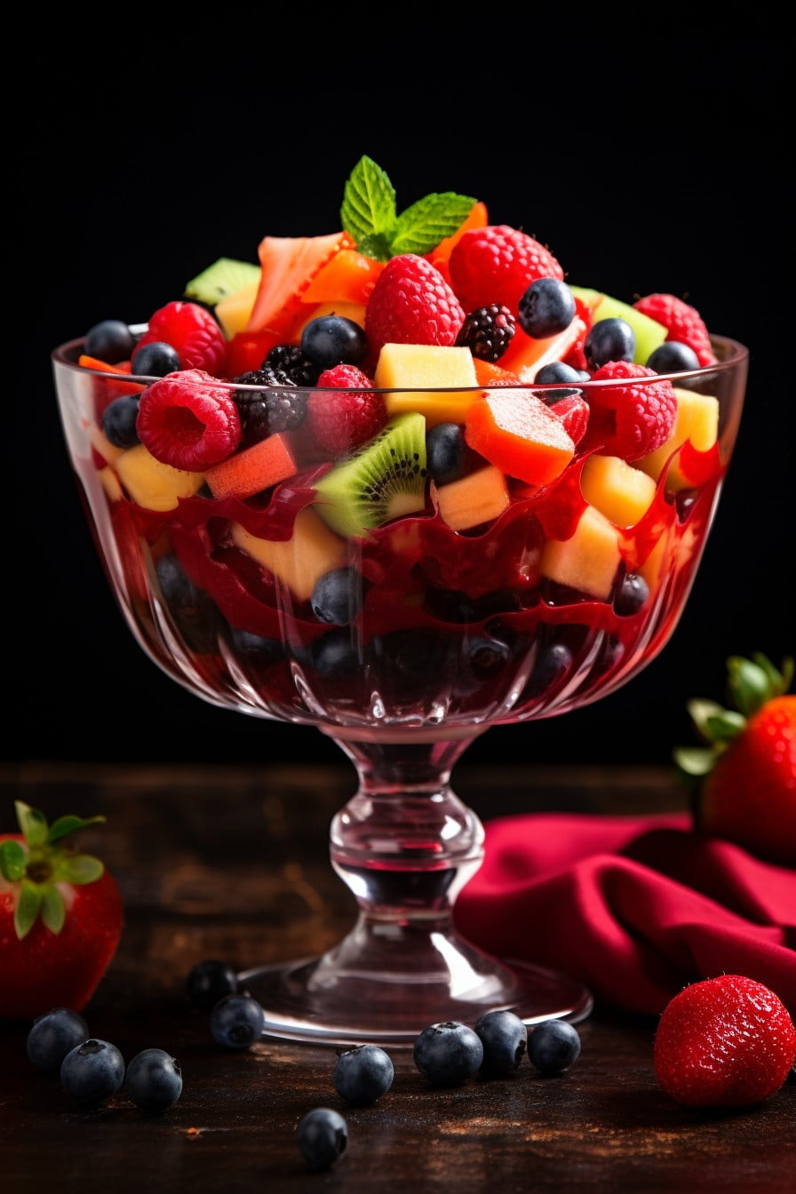 red fruit salad