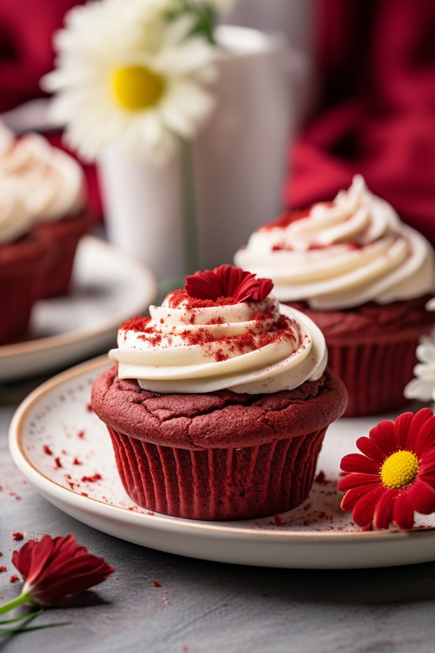 red velvet cupcakes