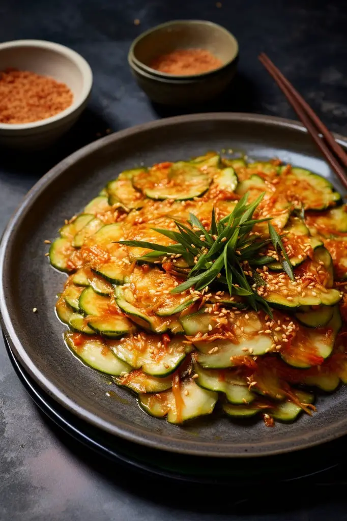 spicy cucumber kimchi