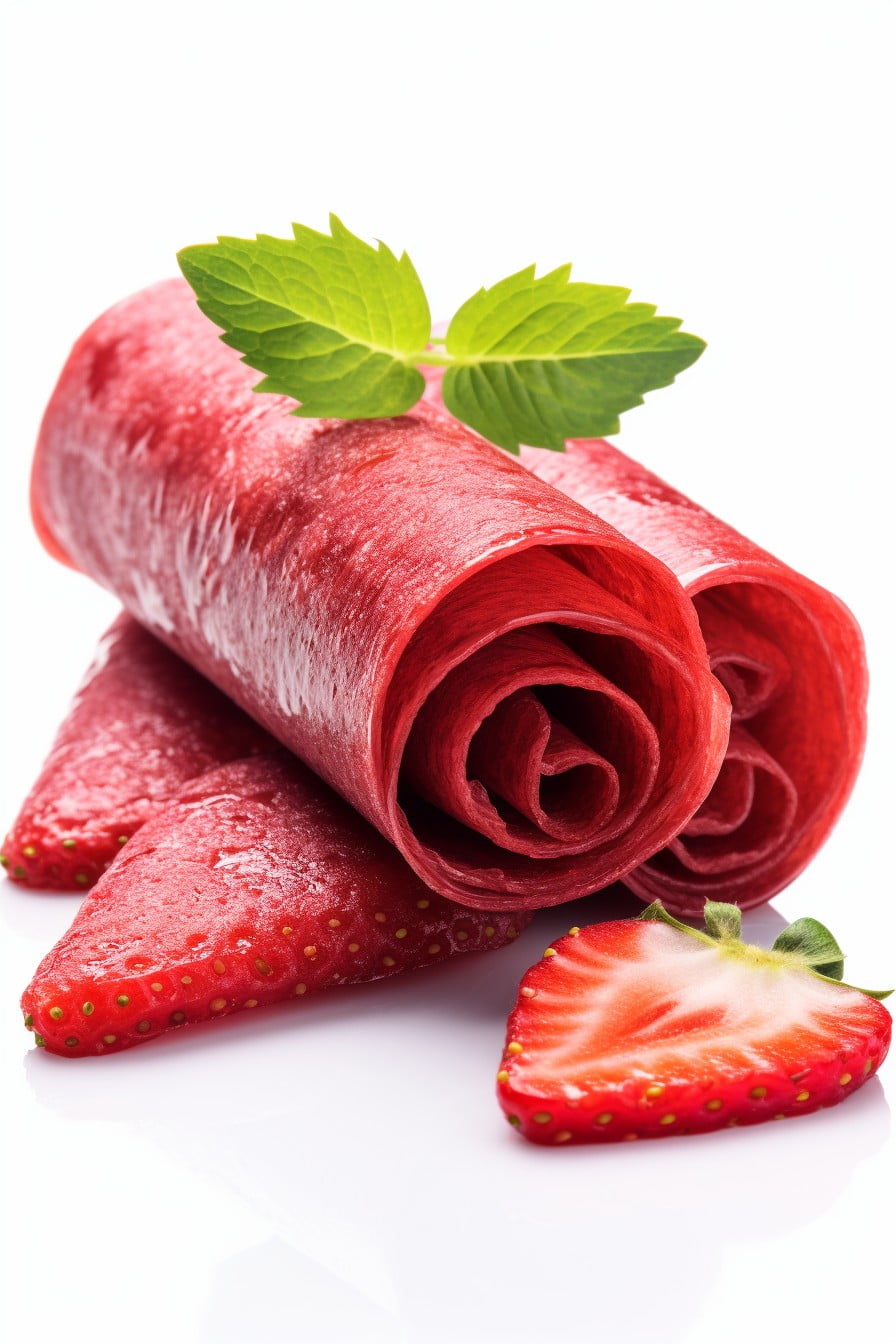 strawberry fruit roll up