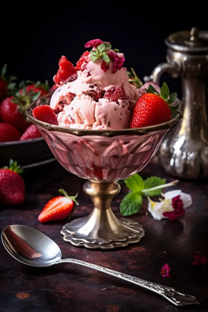 strawberry ice cream