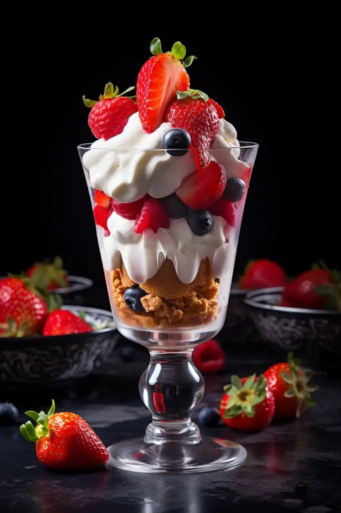 strawberry parfait