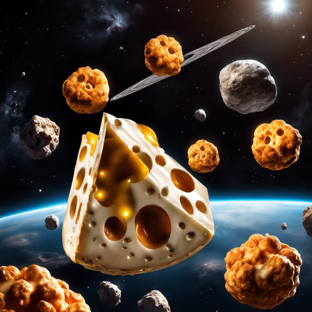 asteroid cheese balls