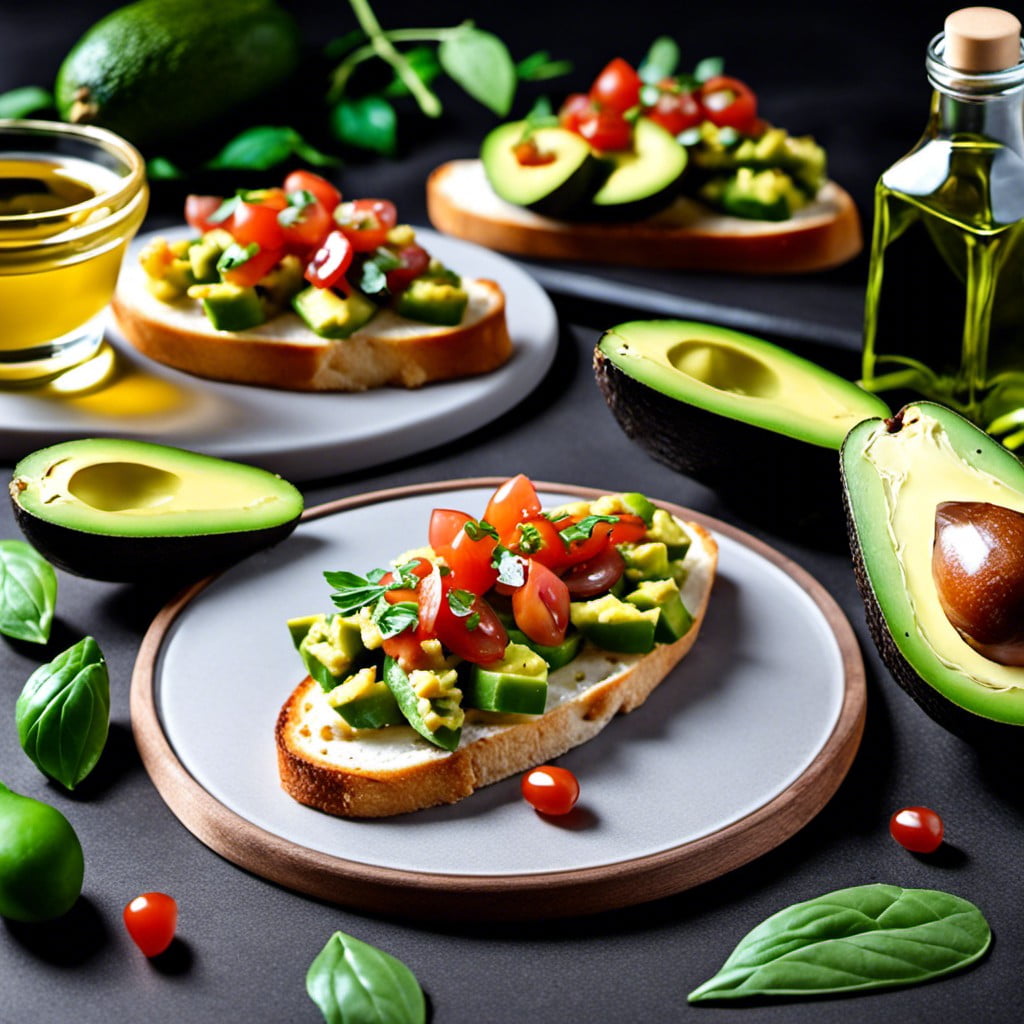 avocado bruschetta