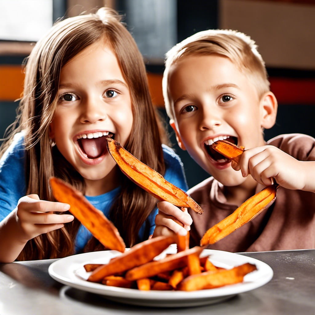 baked sweet potato fries