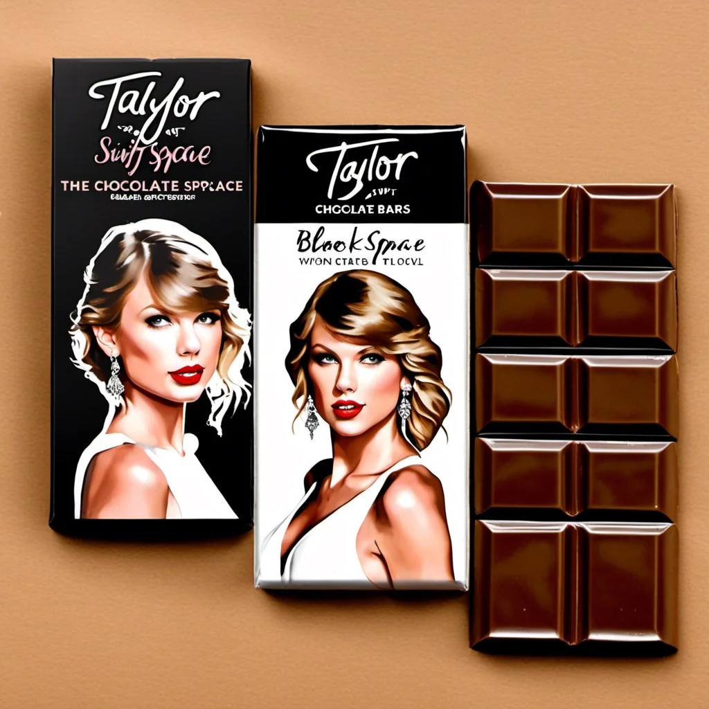 blank space blank chocolate bars