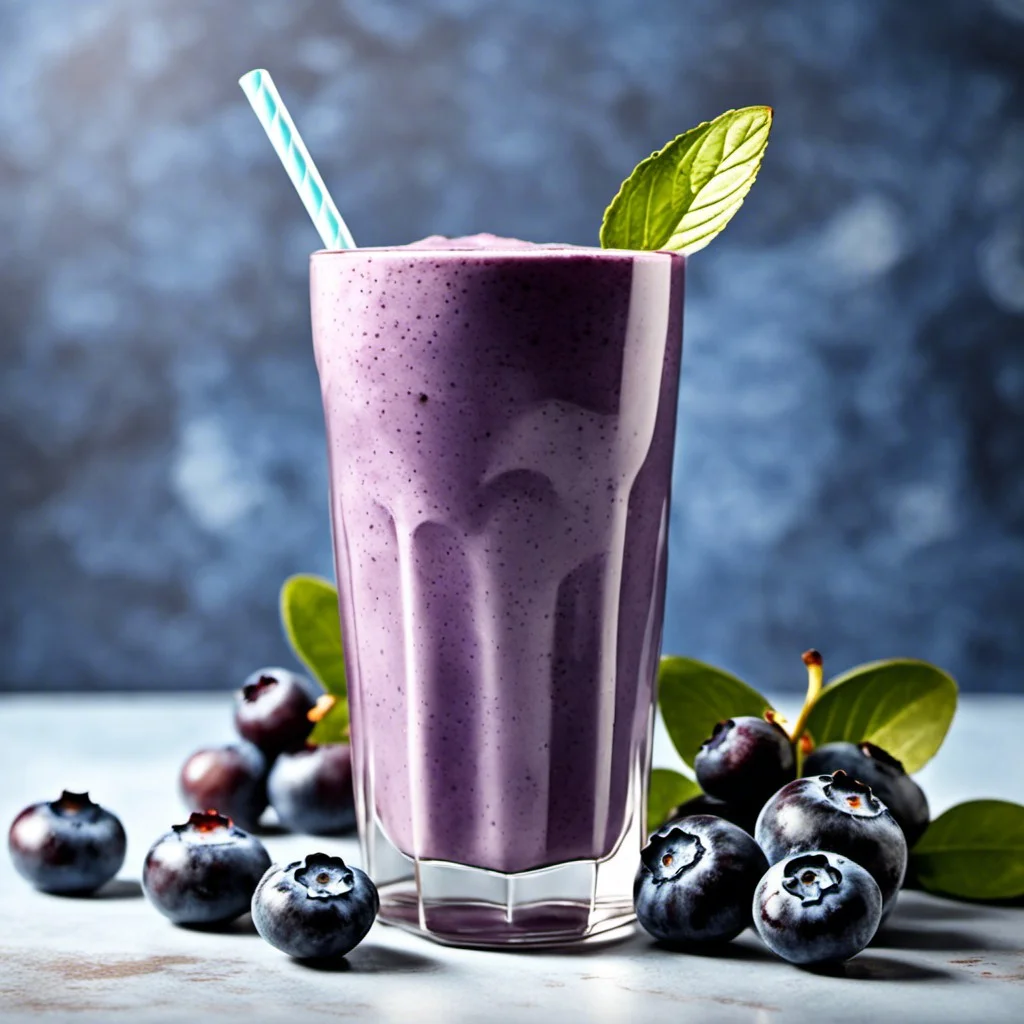 blueberry protein shake