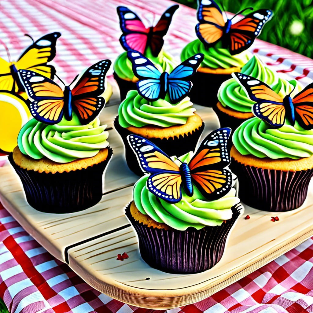 butterfly cupcakes