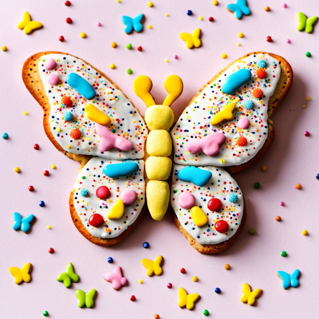 butterfly fairy bread