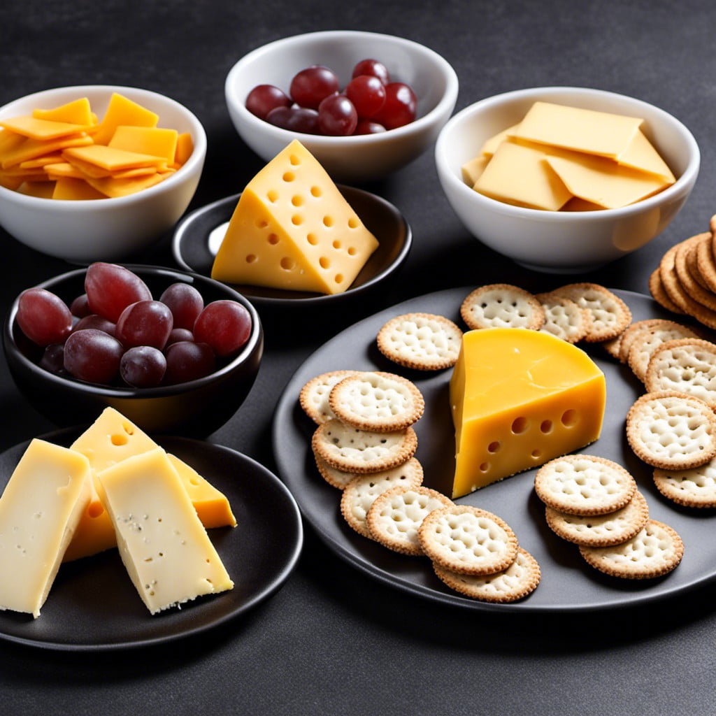 cheese and crackers