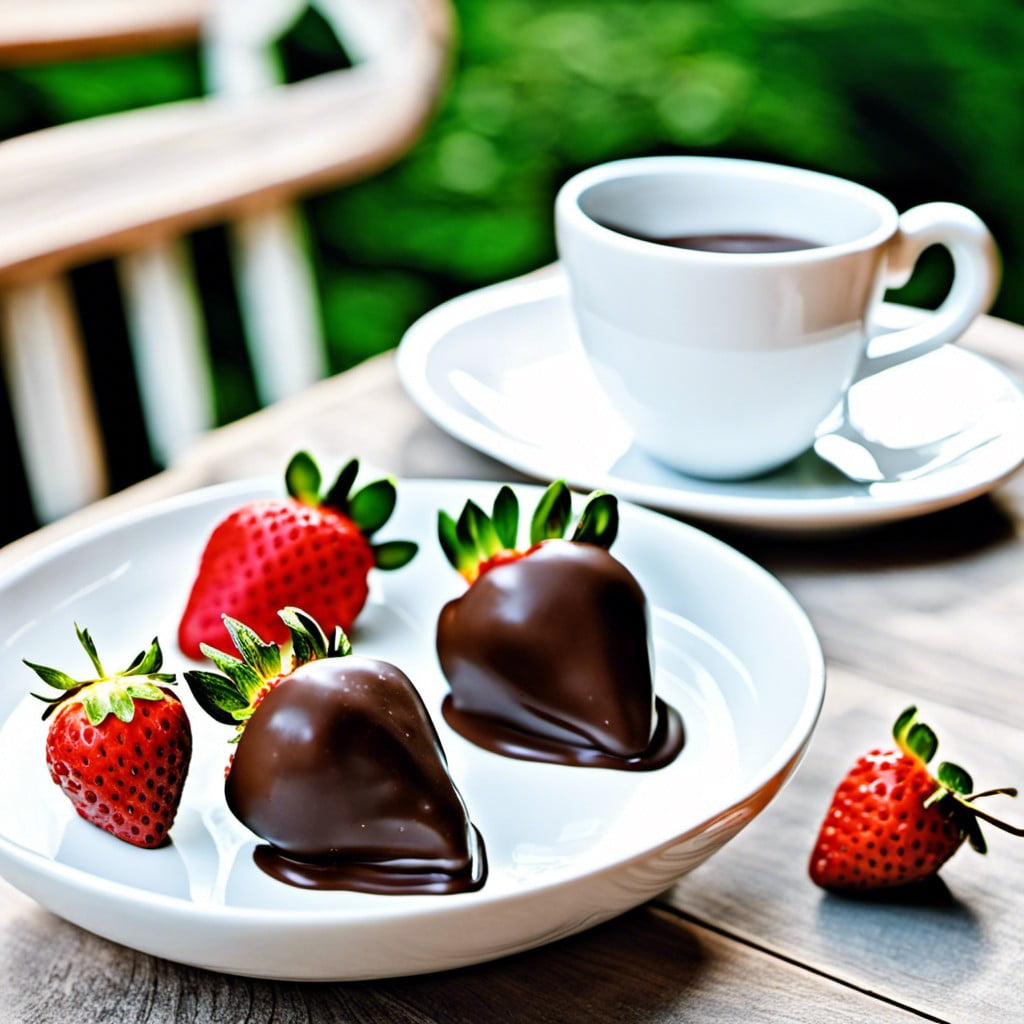 chocolate covered strawberries