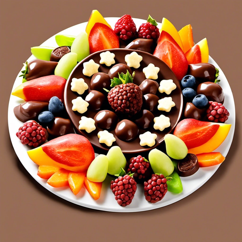 chocolate dipped fruit