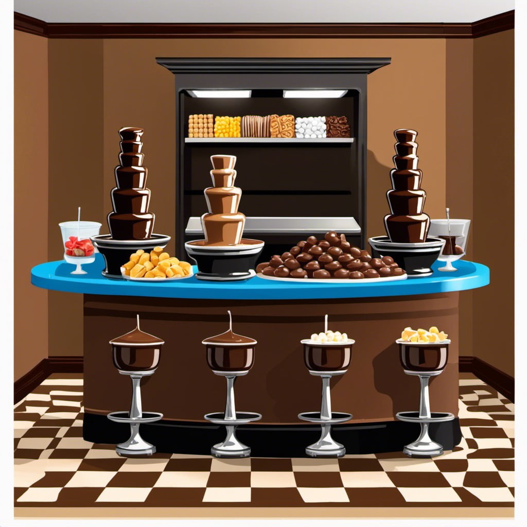 chocolate fountain