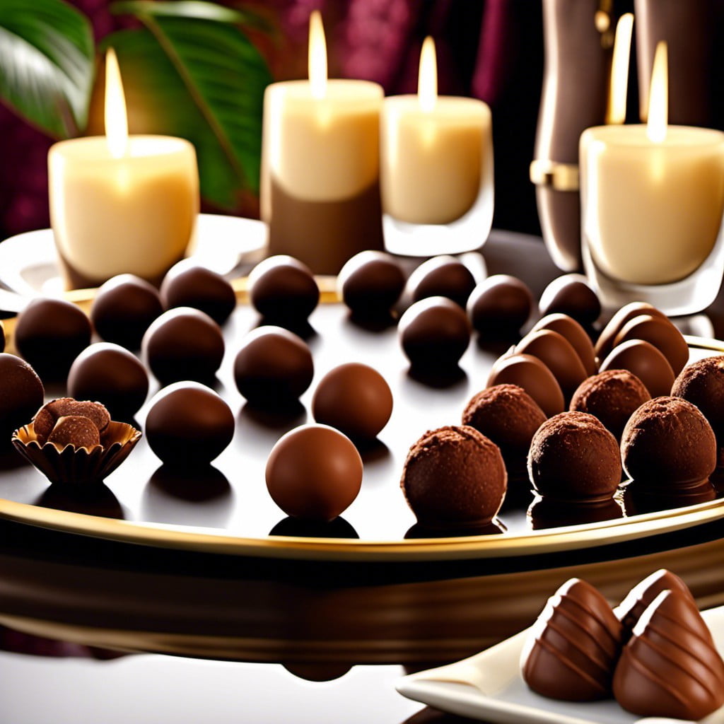 chocolate truffles