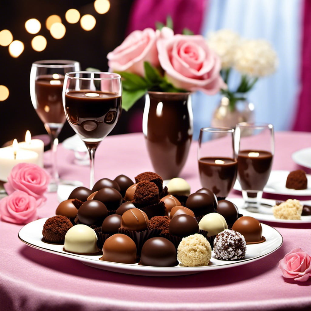 chocolate truffles