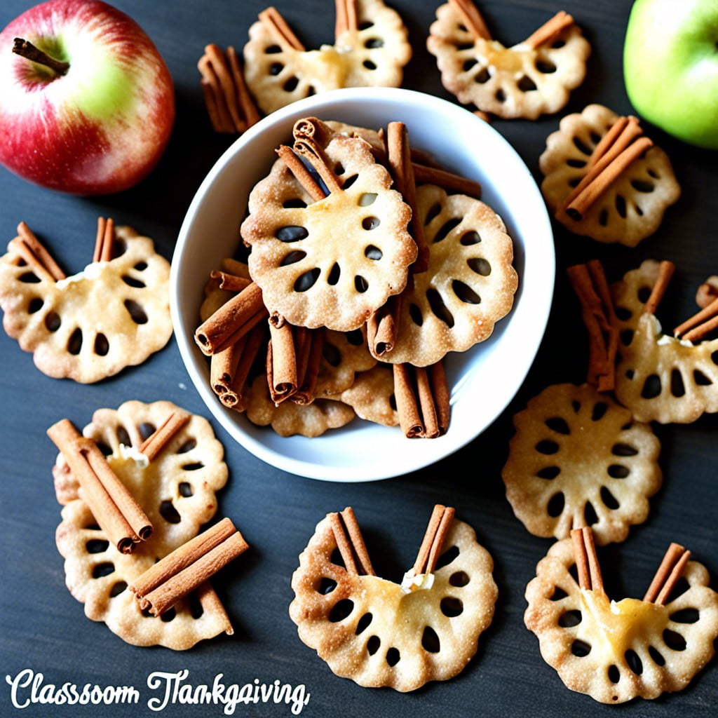 cinnamon apple crisps