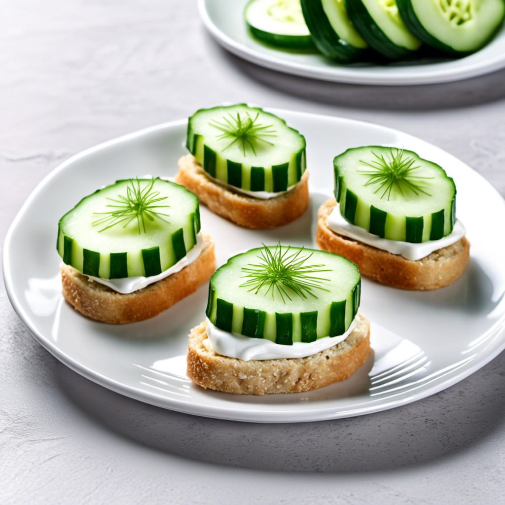 cucumber sandwiches