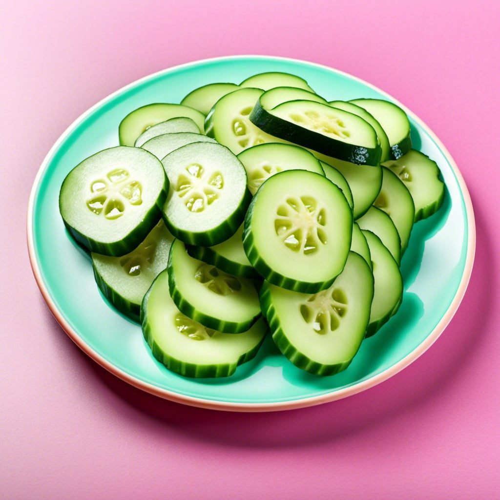 cucumber slices