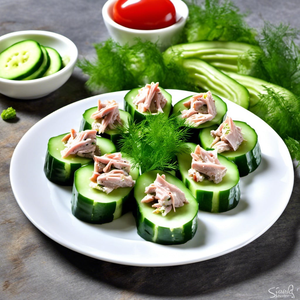 cucumber tuna salad