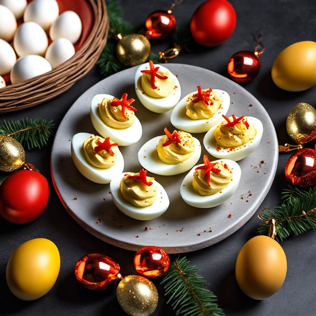 deviled eggs