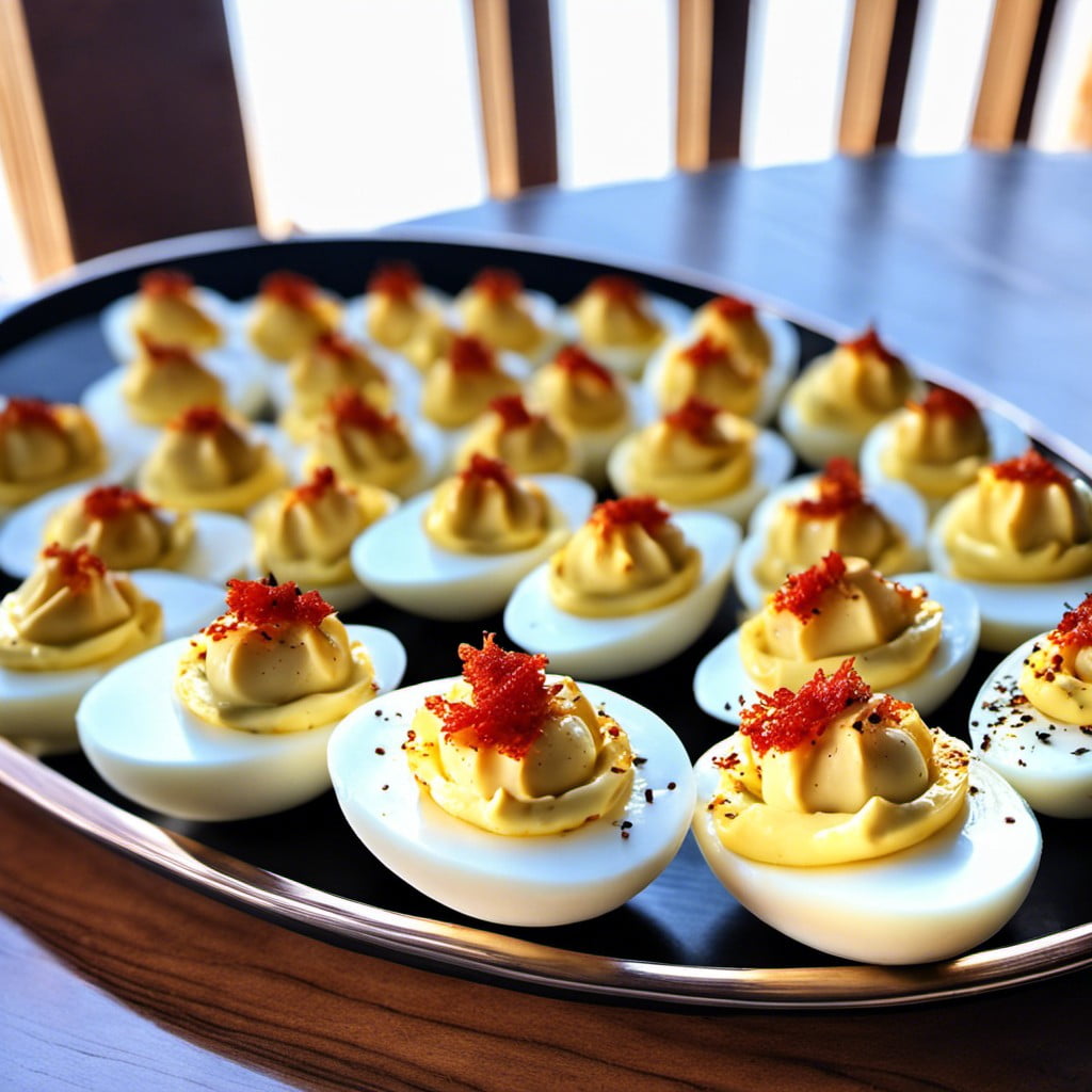 deviled eggs