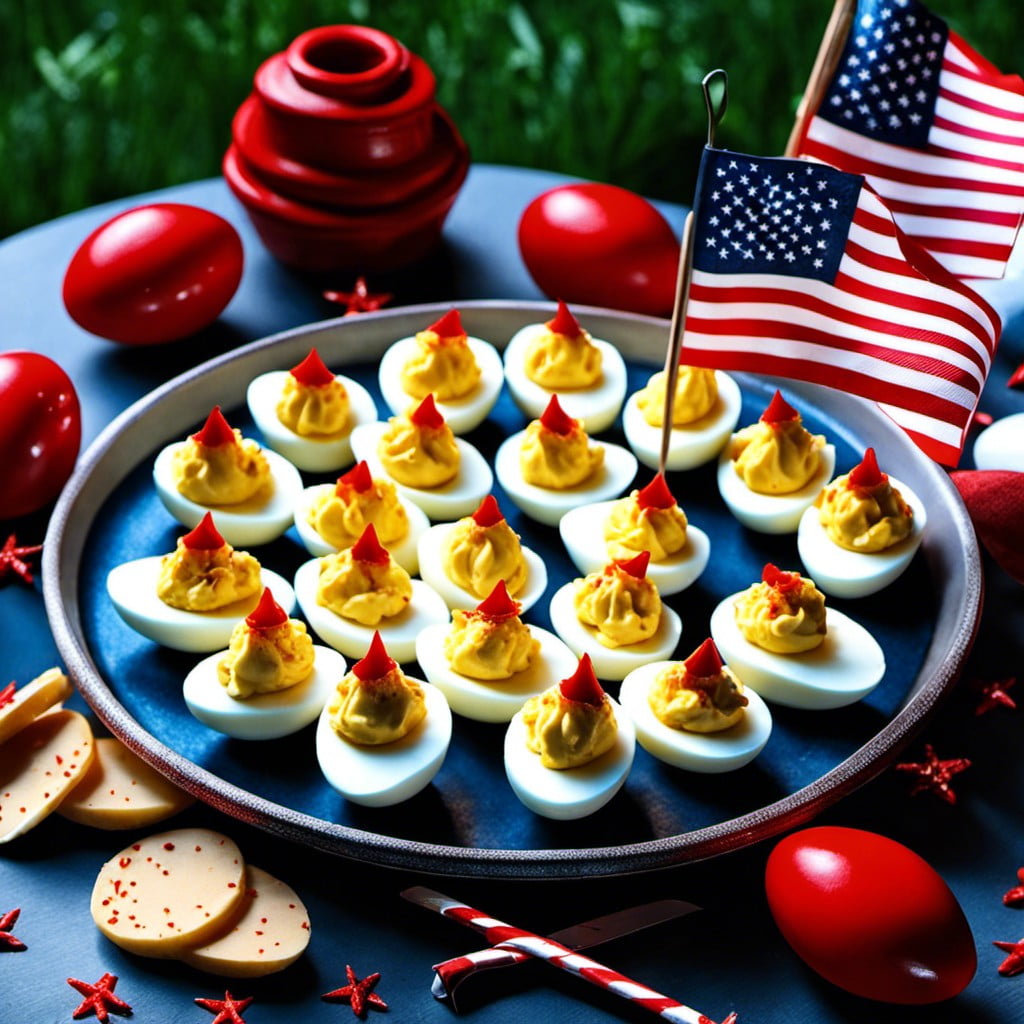 deviled eggs