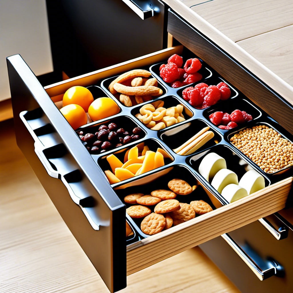 drawer dividers for snacks