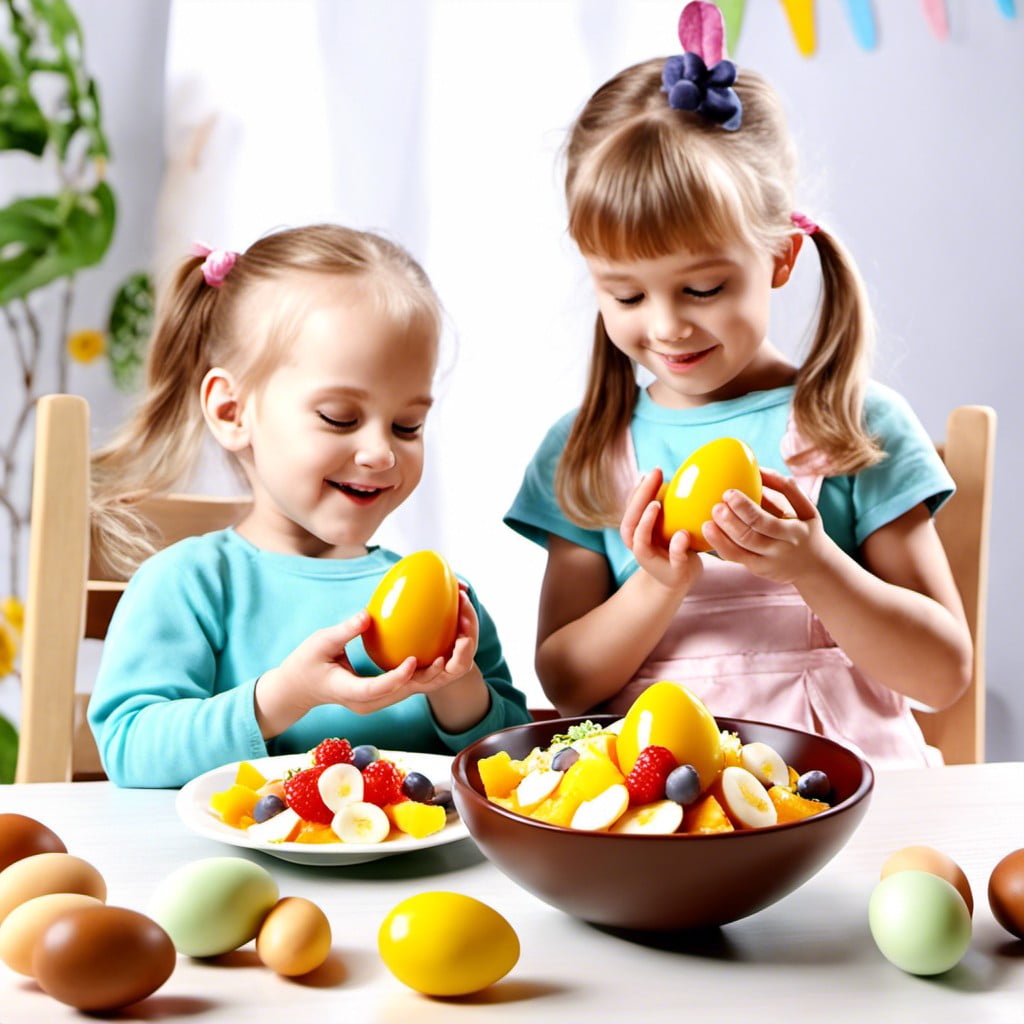 easter egg fruit salad